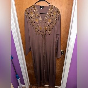 Brown Beautiful Abaya